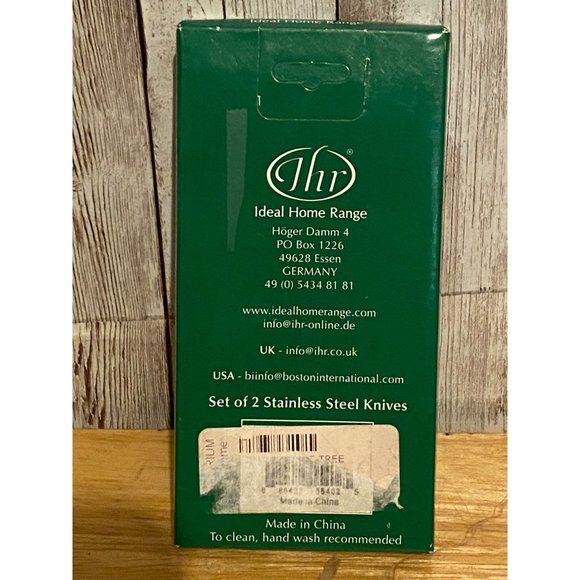 Ideal Home Range Mistletoe Holly Christmas Knife Spreaders Stainless Steel - Picture 2 of 2